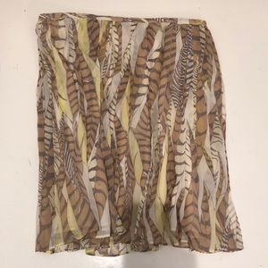 Club Monaco neutrals skirt